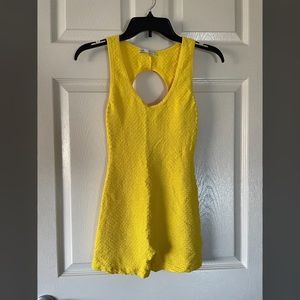 Zara Yellow Romper